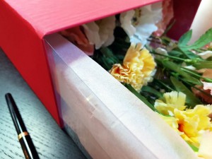 Cutie rigida de lux pentru flori - 3